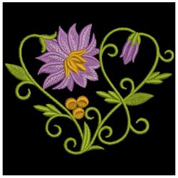Purple Flower 4 10 machine embroidery designs