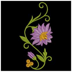 Purple Flower 4 12 machine embroidery designs