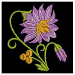 Purple Flower 4 13 machine embroidery designs