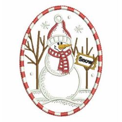 Vintage Cute Snowman 2 09 machine embroidery designs