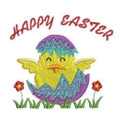 Easter Chick 06 machine embroidery designs