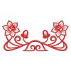 Art Nouveau Redwork 5(Sm)