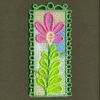 FSL Flower Bookmark 06