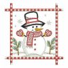 Vintage Cute Snowman 2