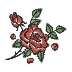 Brush Painting Roses 01 machine embroidery designs