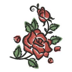 Brush Painting Roses 07