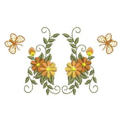Colorful Daisy 03 machine embroidery designs