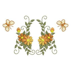 Colorful Daisy 03 machine embroidery designs