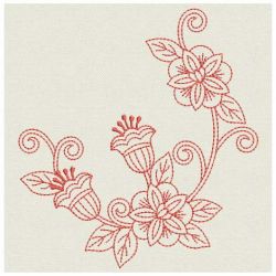 Heirloom Redwork 1 03(Lg) machine embroidery designs