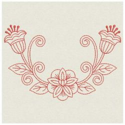 Heirloom Redwork 1 10(Md) machine embroidery designs