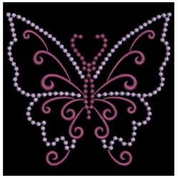 Colorful Candlewicking Butterflies 02(Sm) machine embroidery designs