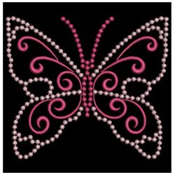 Colorful Candlewicking Butterflies 03(Md) machine embroidery designs