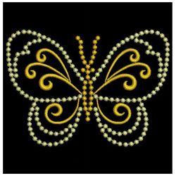 Colorful Candlewicking Butterflies 05(Sm) machine embroidery designs