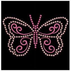 Colorful Candlewicking Butterflies 06(Sm) machine embroidery designs