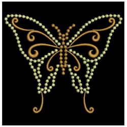 Colorful Candlewicking Butterflies 08(Md) machine embroidery designs