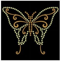 Colorful Candlewicking Butterflies 08(Lg)