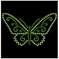 Colorful Candlewicking Butterflies 09(Lg) machine embroidery designs