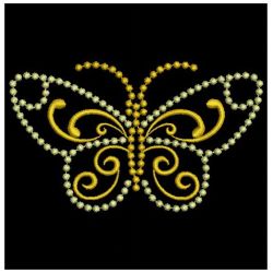 Colorful Candlewicking Butterflies 10(Lg)