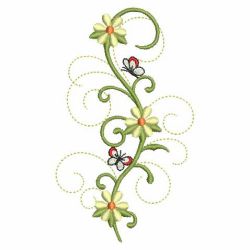 Swirl Flourish 01(Md) machine embroidery designs