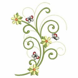 Swirl Flourish 02(Sm) machine embroidery designs