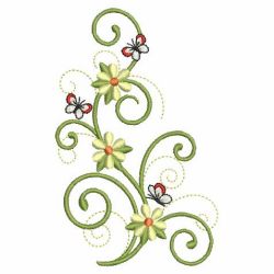 Swirl Flourish 05(Md) machine embroidery designs