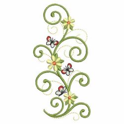 Swirl Flourish 07(Md) machine embroidery designs