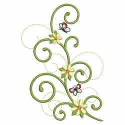 Swirl Flourish 08(Md) machine embroidery designs