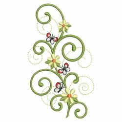 Swirl Flourish 09(Md) machine embroidery designs