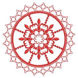 Redwork Fleur De Lis Quilts 03(Sm) machine embroidery designs