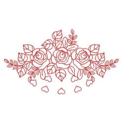 Redwork Roses 03(Lg)