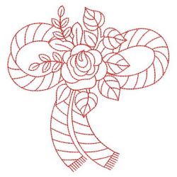 Redwork Roses 05(Lg) machine embroidery designs