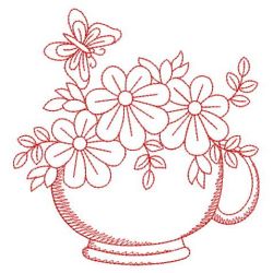 Heirloom Redwork 2 02(Lg) machine embroidery designs