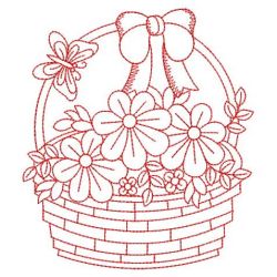 Heirloom Redwork 2 03(Lg) machine embroidery designs