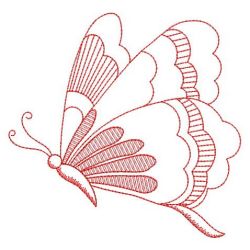 Redwork Butterfly 04(Lg) machine embroidery designs