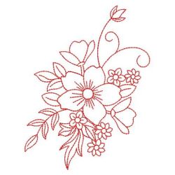 Redwork Butterfly 09(Sm) machine embroidery designs