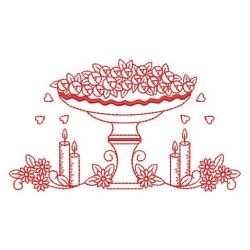 Redwork Christening 03(Sm) machine embroidery designs