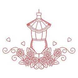 Redwork Christening 08(Lg) machine embroidery designs