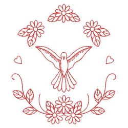 Redwork Christening 09(Md) machine embroidery designs