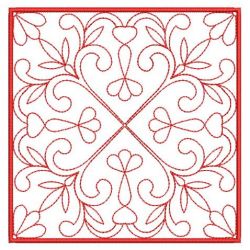 Redwork Quilts 01(Md) machine embroidery designs