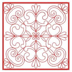 Redwork Quilts 04(Md) machine embroidery designs