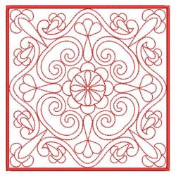 Redwork Quilts 06(Sm)
