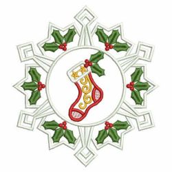 Christmas Snowflake 06 machine embroidery designs