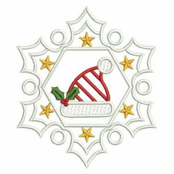 Christmas Snowflake 07 machine embroidery designs