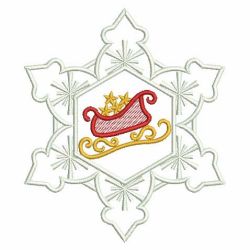 Christmas Snowflake 09 machine embroidery designs