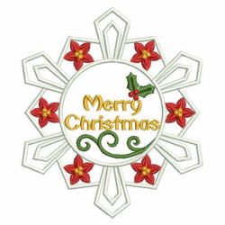 Christmas Snowflake 10 machine embroidery designs