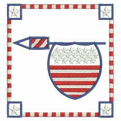 Patriotic Decor 2 08(Lg) machine embroidery designs