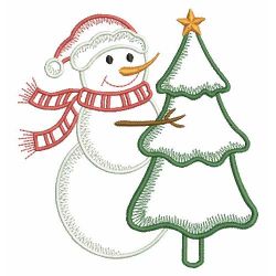 Vintage Snowmen 02(Lg) machine embroidery designs