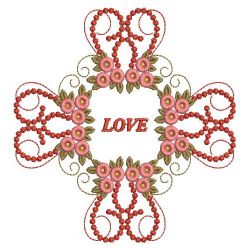 Candlewicking Rose Quilts 07(Lg) machine embroidery designs