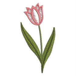 Vintage Tulips 03 machine embroidery designs