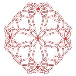 Redwork Heirloom Christmas 15(Lg) machine embroidery designs